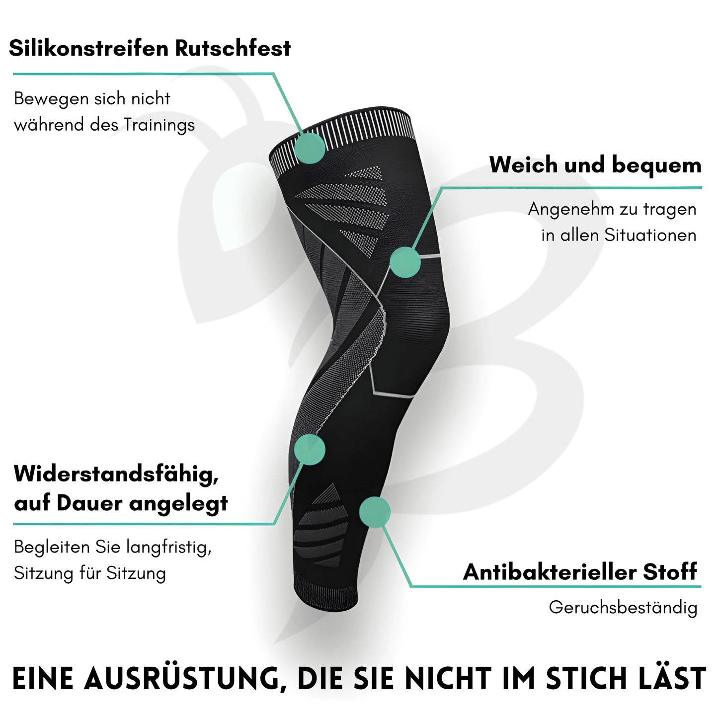 FitFlex - 360° Kompressionsstützen Knie und Beine