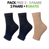 FitFree - Kompressionssocken mit offener Spitze (Unisex)