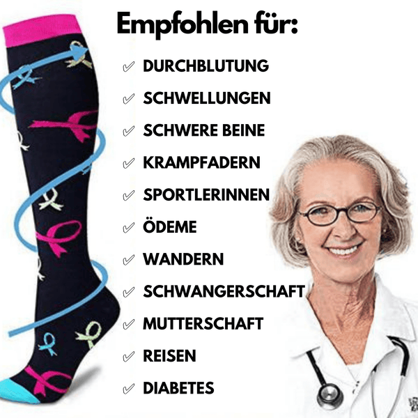 FitKompress für Frauen - Kompressionsstrümpfe